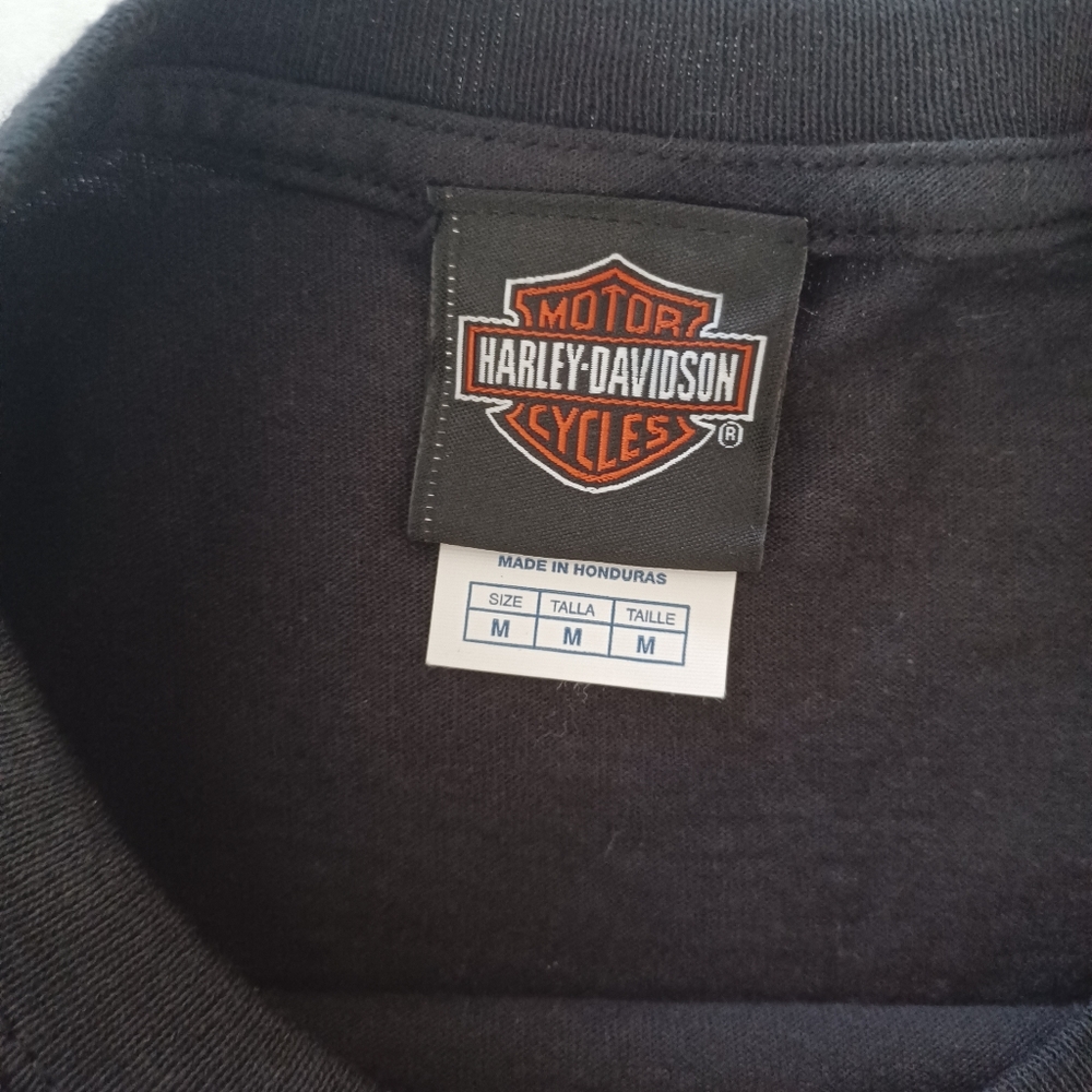 Harley Davidson Bahamas Men's Graphic T-Shirt Size M - Double Sided -NICE! - Picture 4 of 6